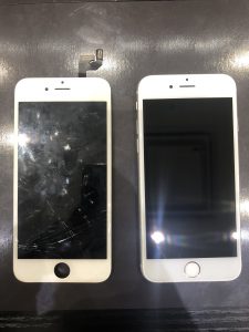 iPhone6S画面割れ修理