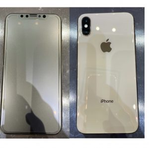 iPhoneX　ガラスコーティング