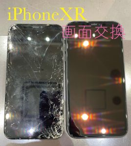  iPhoneXRの画面修理 