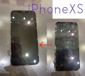  iPhoneXS の画面交換