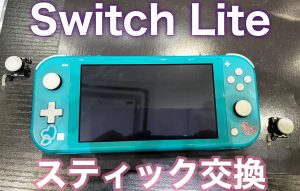 Switch Lite 左右スティック交換