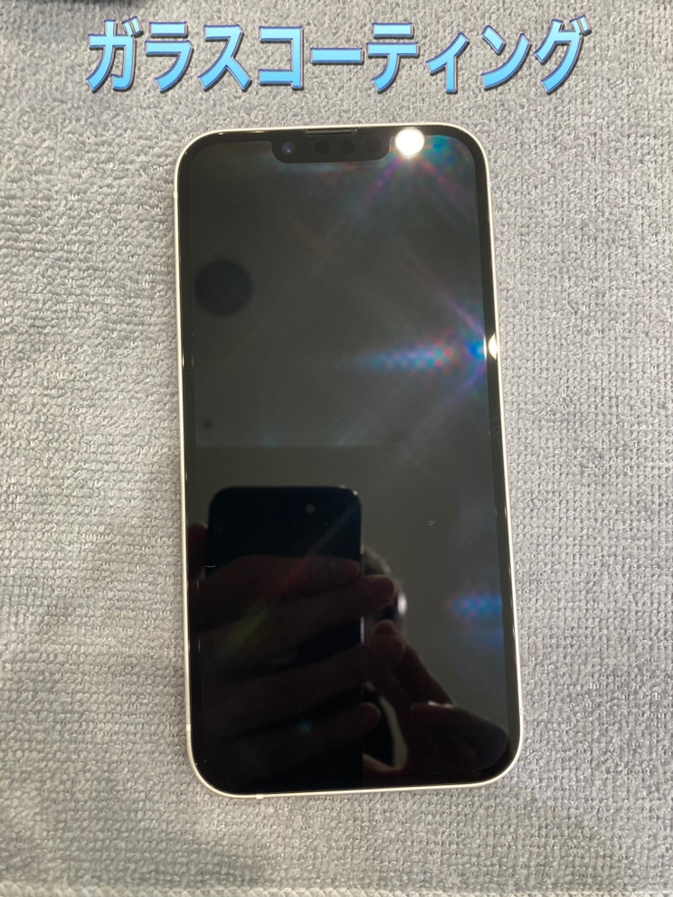 iPhone１２ ガラスコーティング 施工！【直方市】